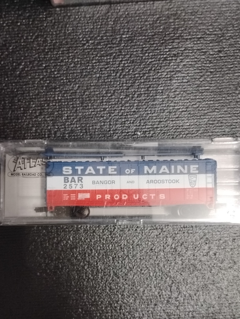 Atlas Model Railroad State Of Maine Railcar
